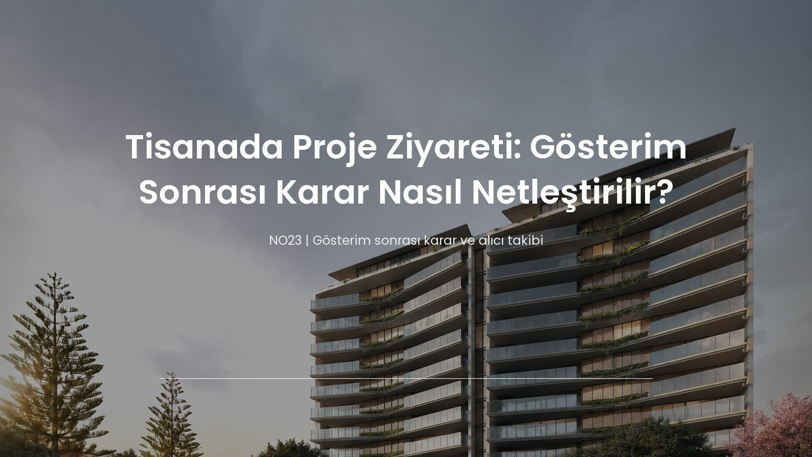 Standart plaza arka planı üzerinde Tisanada proje ziyareti başlığı